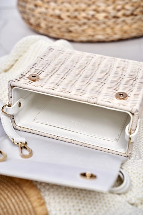 Torebka Damska Monnari Biały Kuferek BAG3660-000