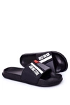 Męskie Klapki Big Star HH174836 Czarne