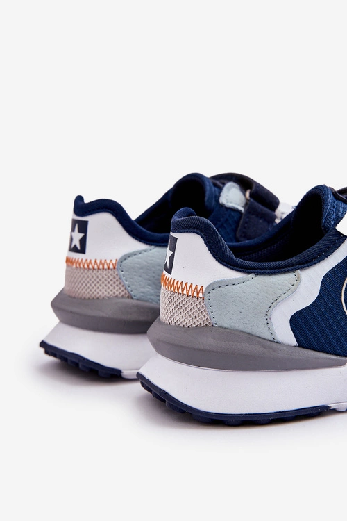 Dziecięce Sneakersy Memory Foam System Big Star LL374225 Granatowe