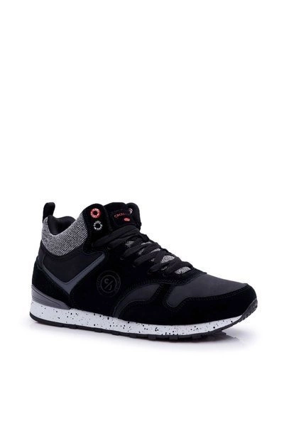 Obuwie Sportowe Męskie Cross Jeans Czarne EE1R4119C