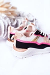 Dziecięce Sportowe Buty Sneakersy Neonowy Róż Game Time