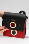 Nobo Damska Mała Czarna Torebka Listonoszka