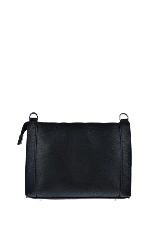 Skórzana Listonoszka Z Ćwiekami Big Star KK574136 Czarna