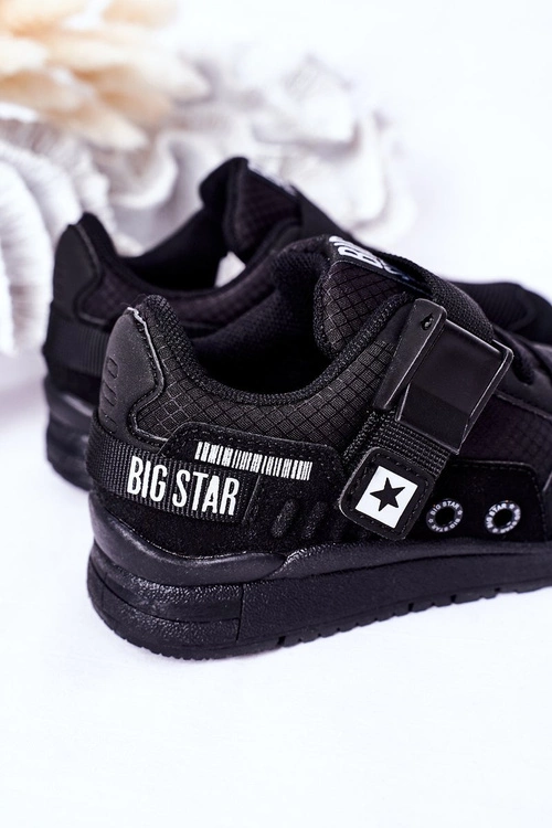 Dziecięce Sportowe Buty Memory Foam Big Star HH374164 Czarne