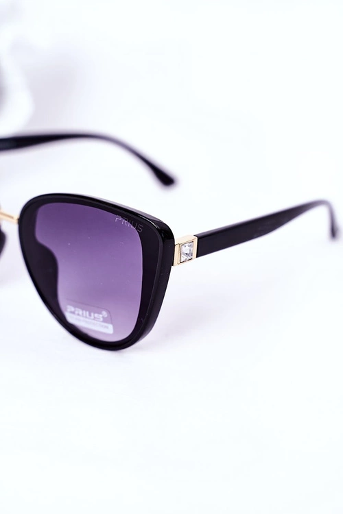 Okulary Przeciwsłoneczne Butterfly Czarne Z Grafitowym Ombre