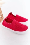 Dziecięce Wsuwane Tenisówki Slip-On Big Star HH374102 Fuksja