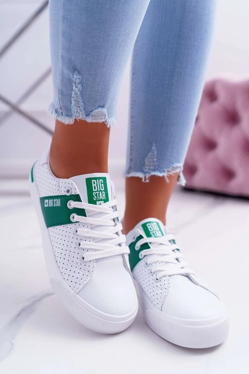 Trampki Damskie Big Star Białe EE274336