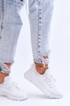 Damskie Wsuwane Buty Sportowe Sneakersy Białe Rosett