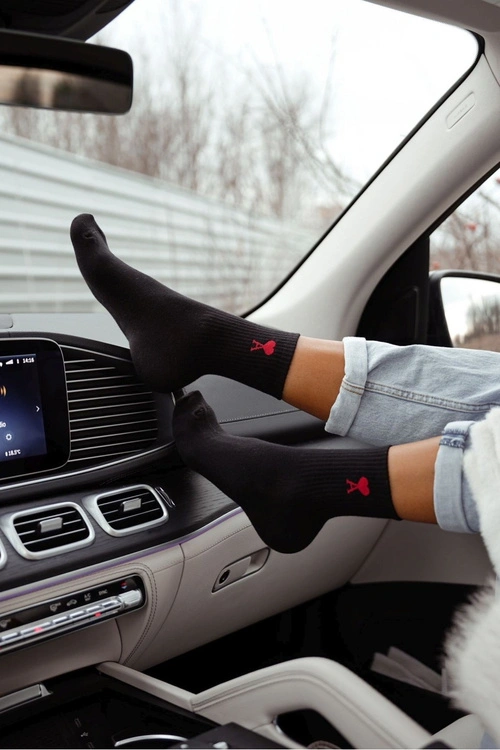 Skarpetki Damskie Amor Czarne