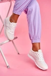Sportowe Damskie Buty Białe Determine