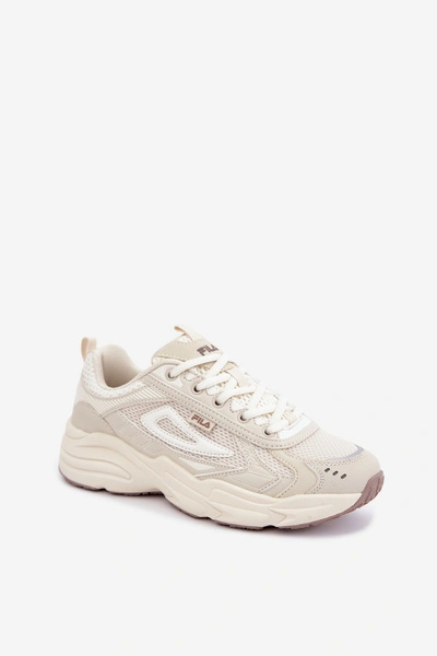 Sneakersy Damskie FLA NETGRIND FFW0674.73177 Jasnobeżowe