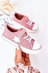 Dziecięce Trampki Na Rzep BIG STAR HH374027 Różowe