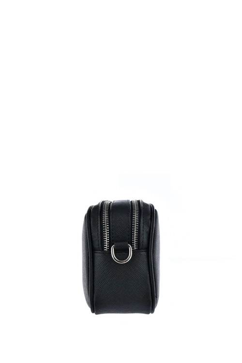 Skórzana Torebka Listonoszka Big Star KK574079 Czarna