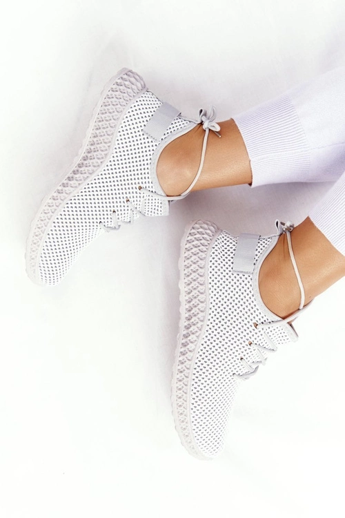 Damskie Sportowe Buty Slip-on Szare Run Away