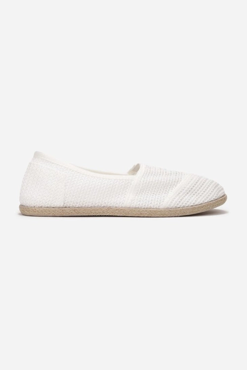 Damskie Espadryle Białe Arianna