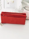 Duży Damski Czerwony Portfel