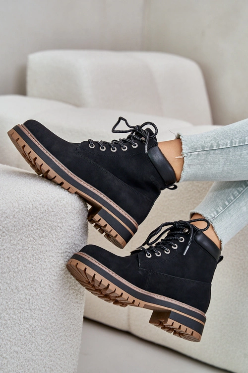 Trapery Damskie Ocieplane Big Star OO274A290 Czarne