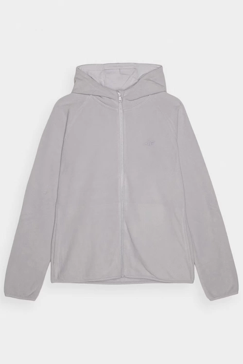 Polar Z Kapturem Regular Damski 4F 4FWMM00TFLEF291-25S Szary