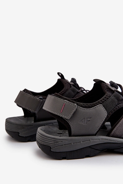 Wygodne Męskie Sandały 4FRSS24FSANM058-23S Szare