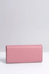 Duży Damski Różowy Portfel