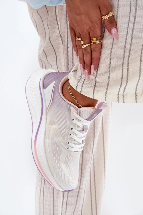 Buty Sportowe Damskie Big Star RR274A161 HI-POLY SYSTEM Białe