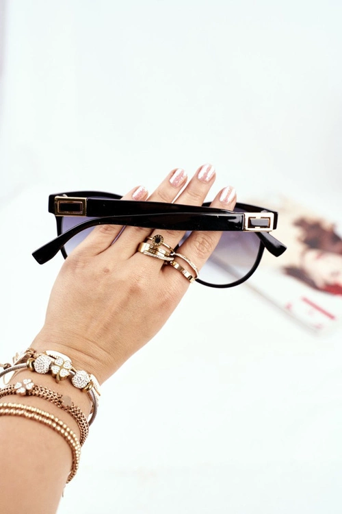 Okulary Przeciwsłoneczne Prius PR-V74 Czarne Czarny Gradient