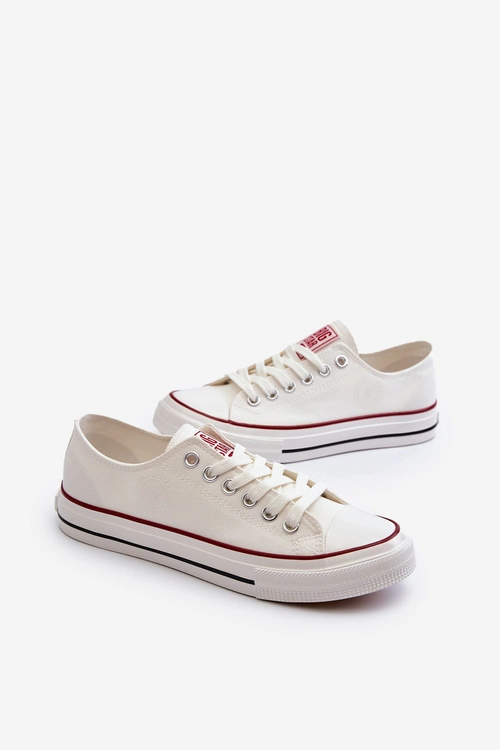 Niskie Trampki Męskie Big Star NN174102 Białe