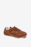 Buty Sportowe Damskie Z Eko Zamszu Camel Dorella 