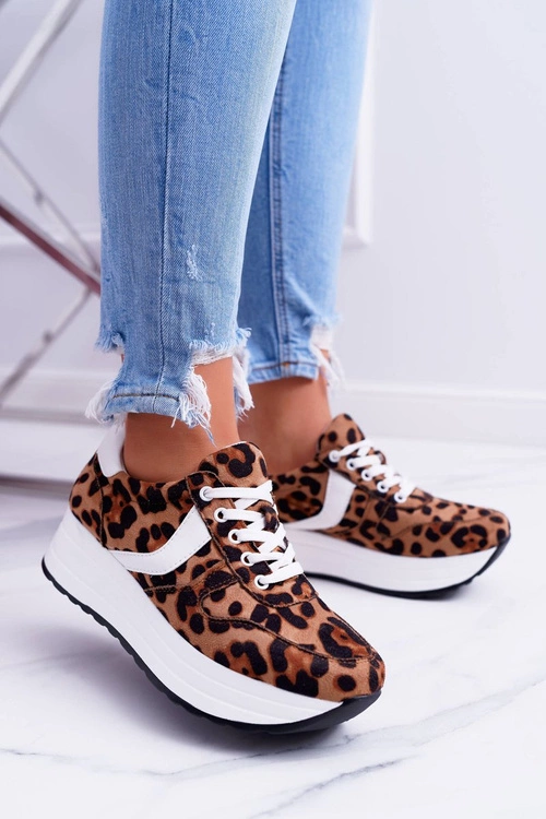 Sportowe Damskie Buty Leopard SportFreak