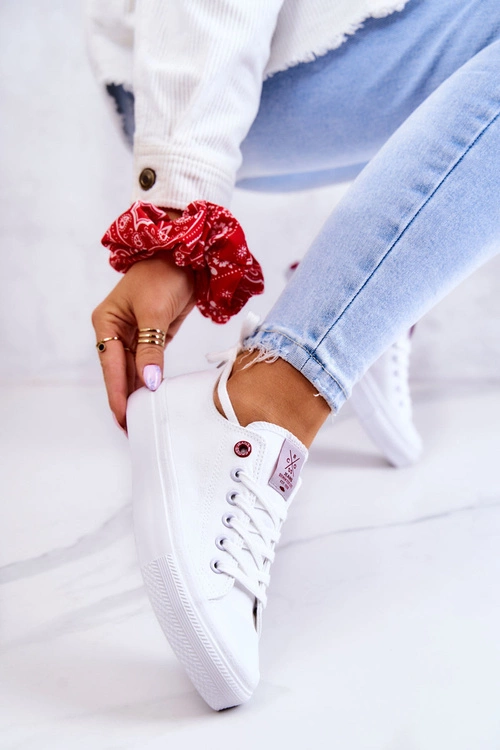 Klasyczne Trampki Cross Jeans JJ2R4017C Białe