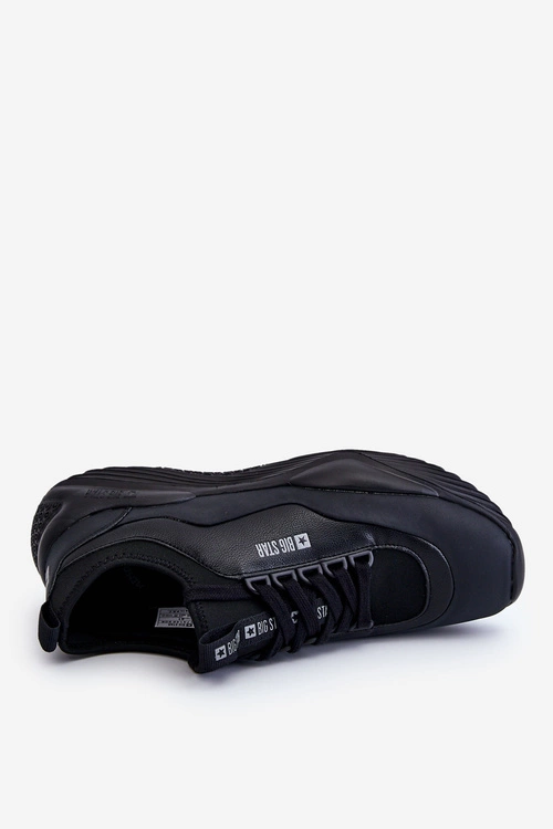 Męskie Sneakersy Memory Foam System Big Star LL174149 Czarne