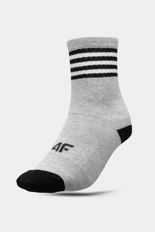 Skarpety 4F Casual Chłopięce Za Kostkę 3-PACK 4FJWAW23USOCM234-90S Multikolor