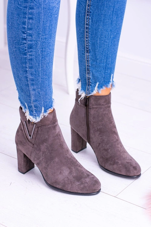 Sergio Leone Botki Na Słupku Coffe Zamsz Valentia