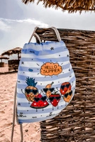 Biały || Wielokolorowy || Niebieski