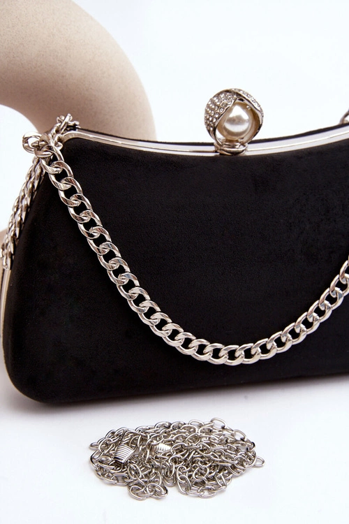 Torebka Wizytowa Kopertówka Nadrei Czarna