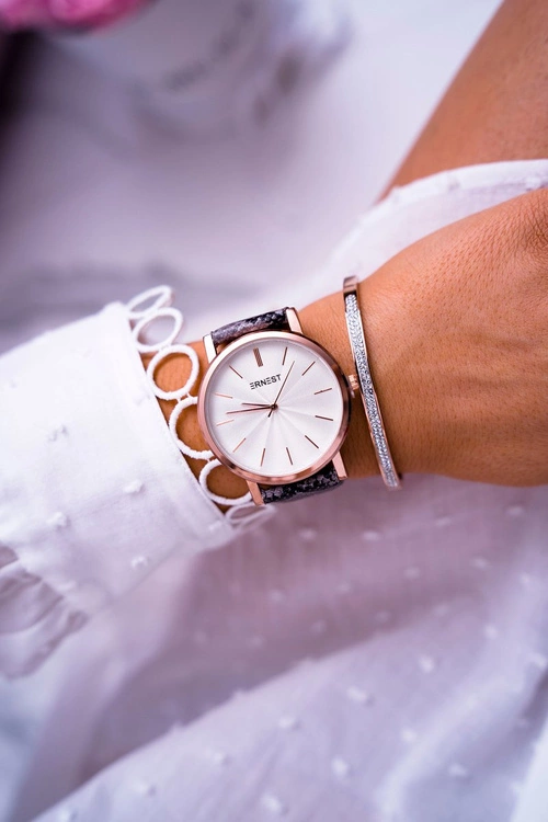 Damski Zegarek Ernest Skóra Węża Cedis