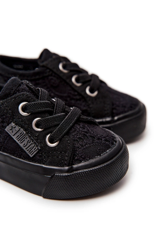 Trampki Ażurowe Big Star JJ374019 Czarne