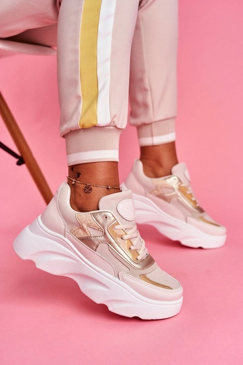 Sportowe Damskie Buty Beżowe Dallas