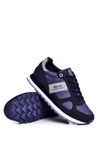 Damskie Sportowe Obuwie Sneakersy Big Star Granatowe GG274676