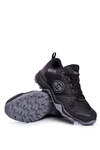 Trekkingowe Męskie Buty Big Star Wysokie Outdoor Czarne FF174303