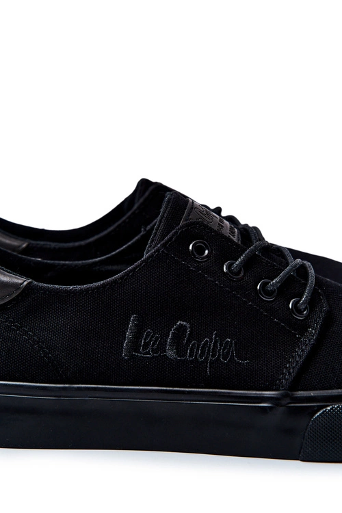 Męskie Tenisówki Lee Cooper LCW-22-31-0857M Czarne