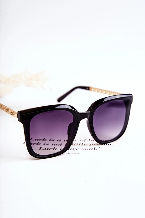 Damskie Okulary Przeciwsłoneczne V130035 Czarne