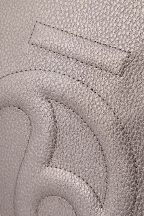 Klasyczna Torebka Shopperka NOBO N1530-C025 Srebrna