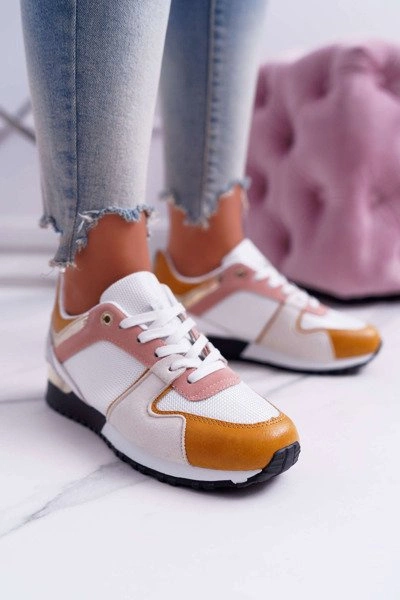 Sportowe Damskie Buty Żółte Merido