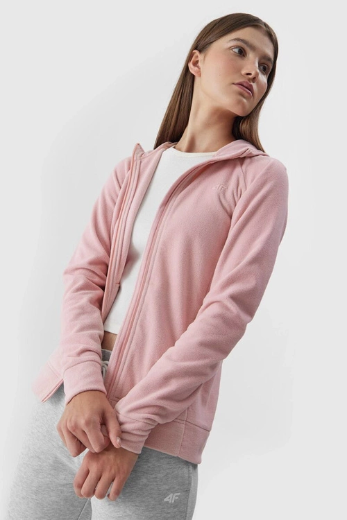 Polar 4F Damski Z Kapturem 4FAW23TFLEF147-65S Różowy