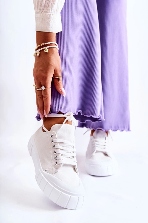 Wspieraj WOŚP Damskie Białe Trampki Comes