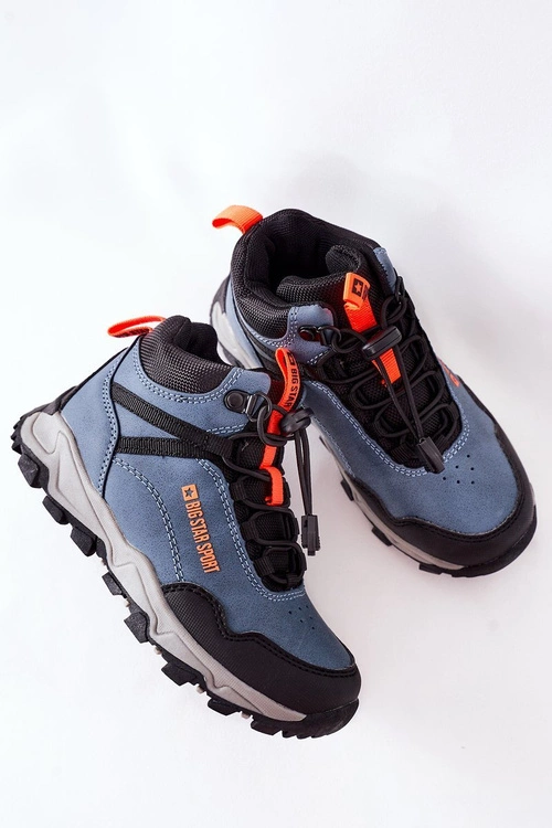 Dziecięce Buty Trekkingowe Big Star GG374048 Granatowe