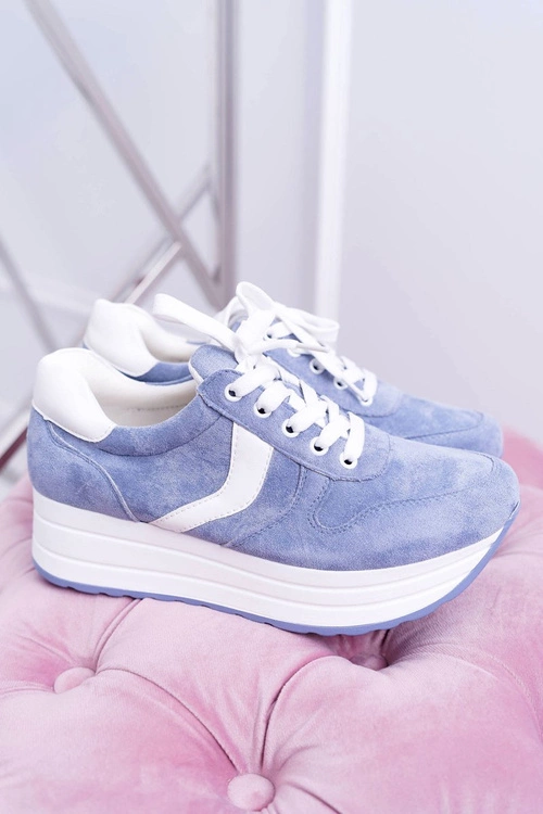 Sportowe Damskie Niebieskie Buty SportFreak