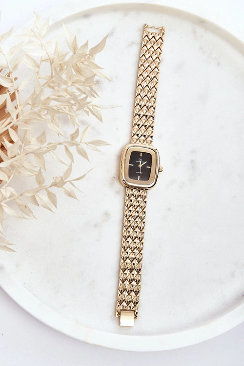 Modny Stalowy Zegarek Giorgio&Dario Złoty