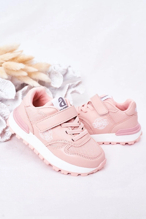 Dziecięce Sportowe Buty Sneakersy Różowe Skatepark